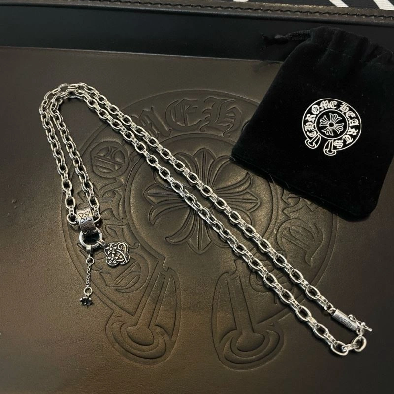 Sleek Chrome Hearts Necklaces 241291