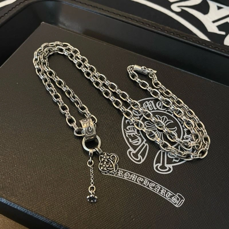 Sleek Chrome Hearts Necklaces 241291