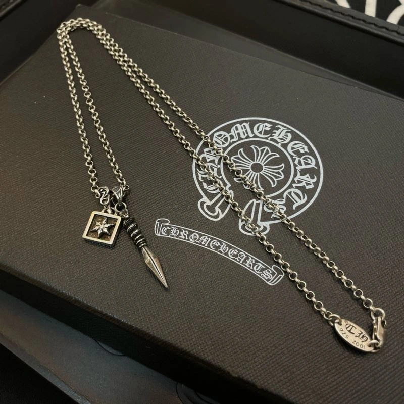 Lightweight Chrome Hearts Necklaces 241211