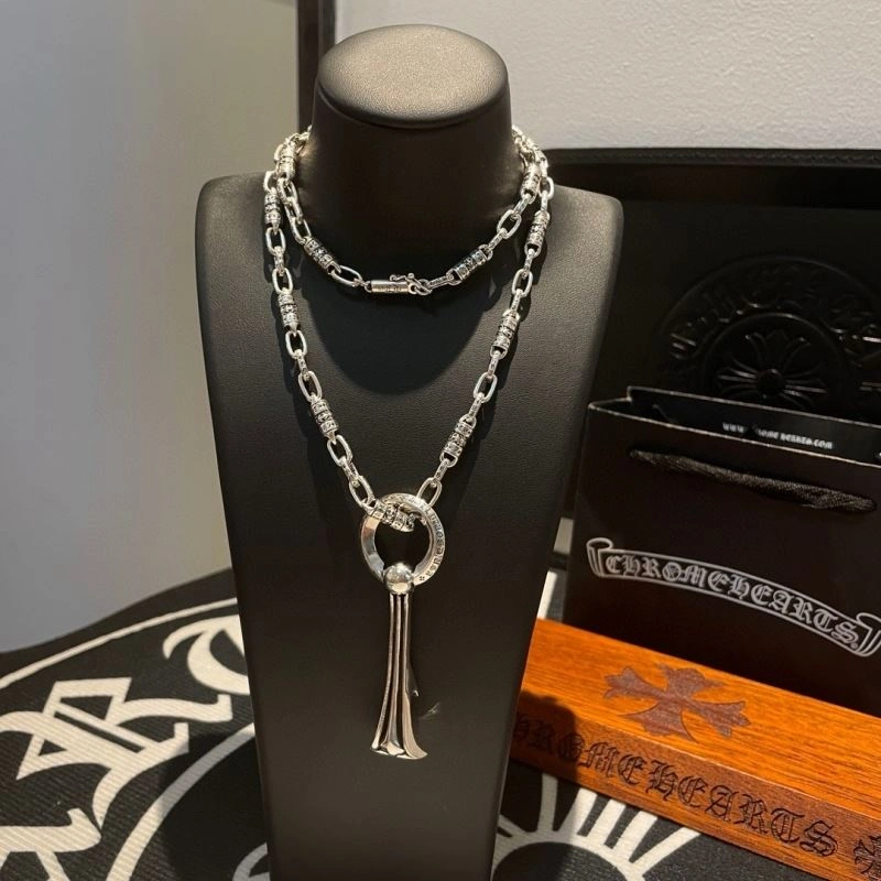 MoistureWicking Chrome Hearts Necklaces 241218