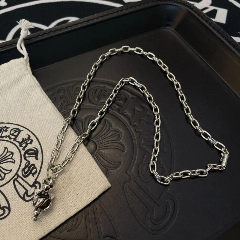Bold Chrome Hearts Necklaces 241219