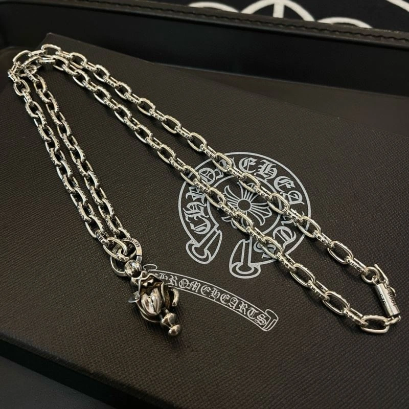 Bold Chrome Hearts Necklaces 241219