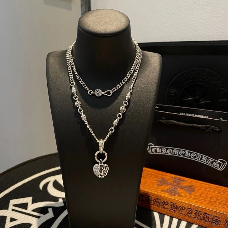 Bold Chrome Hearts Necklaces 241192