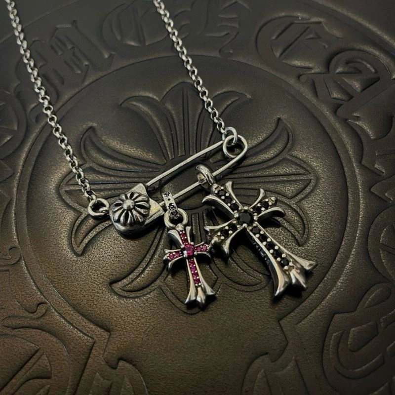 SmoothTexture Chrome Hearts Necklaces 241189