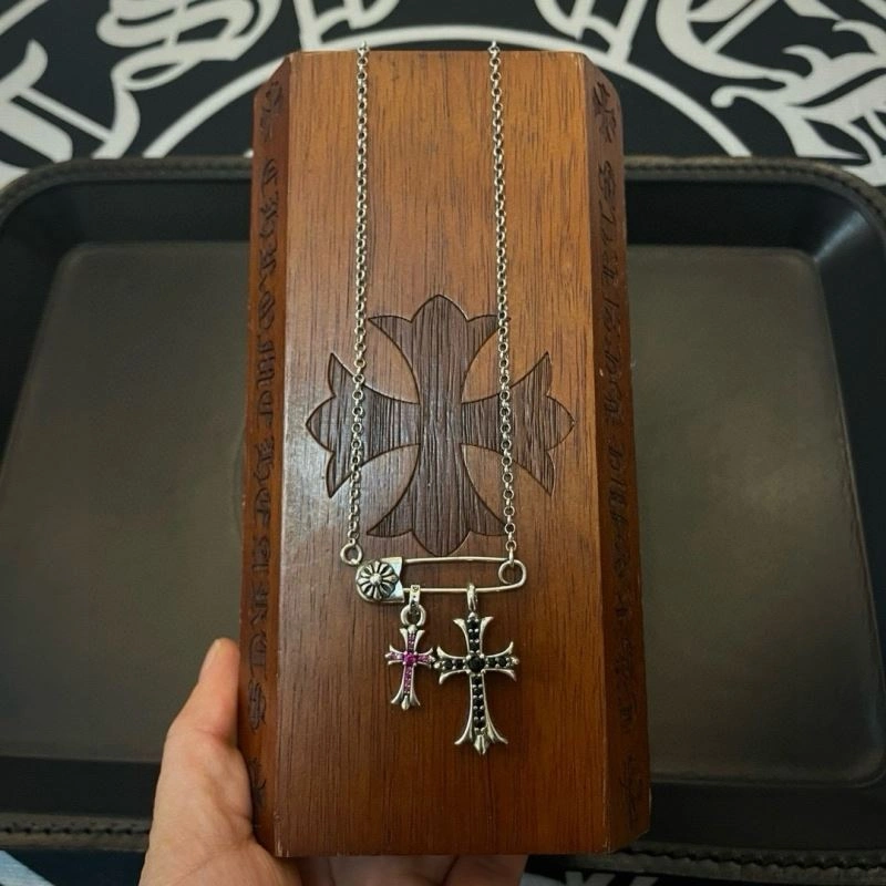 SmoothTexture Chrome Hearts Necklaces 241189