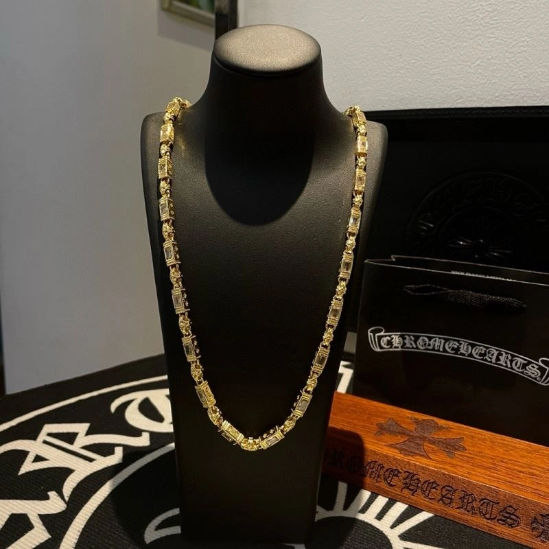 Bright Chrome Hearts Necklaces 241179