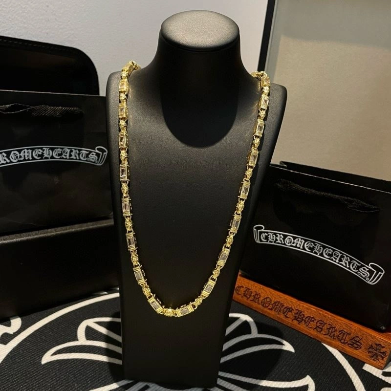 Bright Chrome Hearts Necklaces 241179
