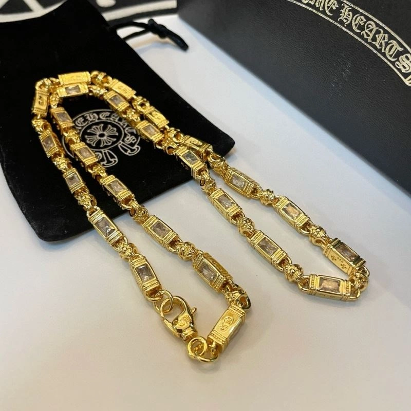 Bright Chrome Hearts Necklaces 241179