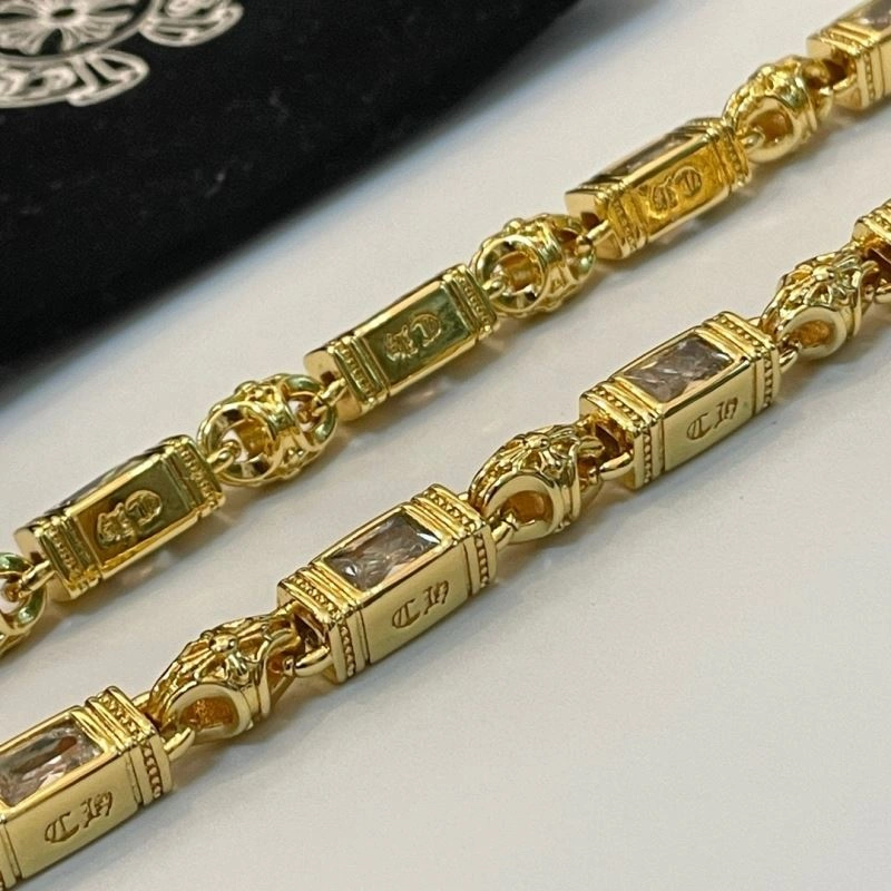 Bright Chrome Hearts Necklaces 241179
