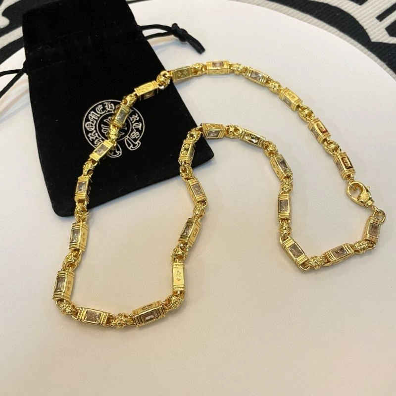 Bright Chrome Hearts Necklaces 241179