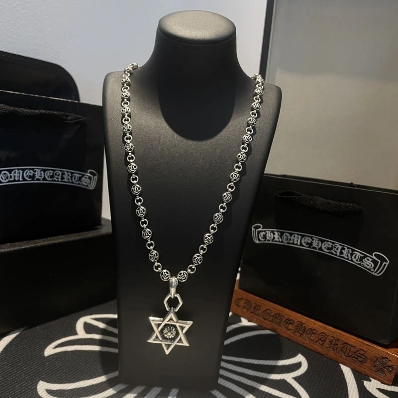 Bold Chrome Hearts Necklaces 241178
