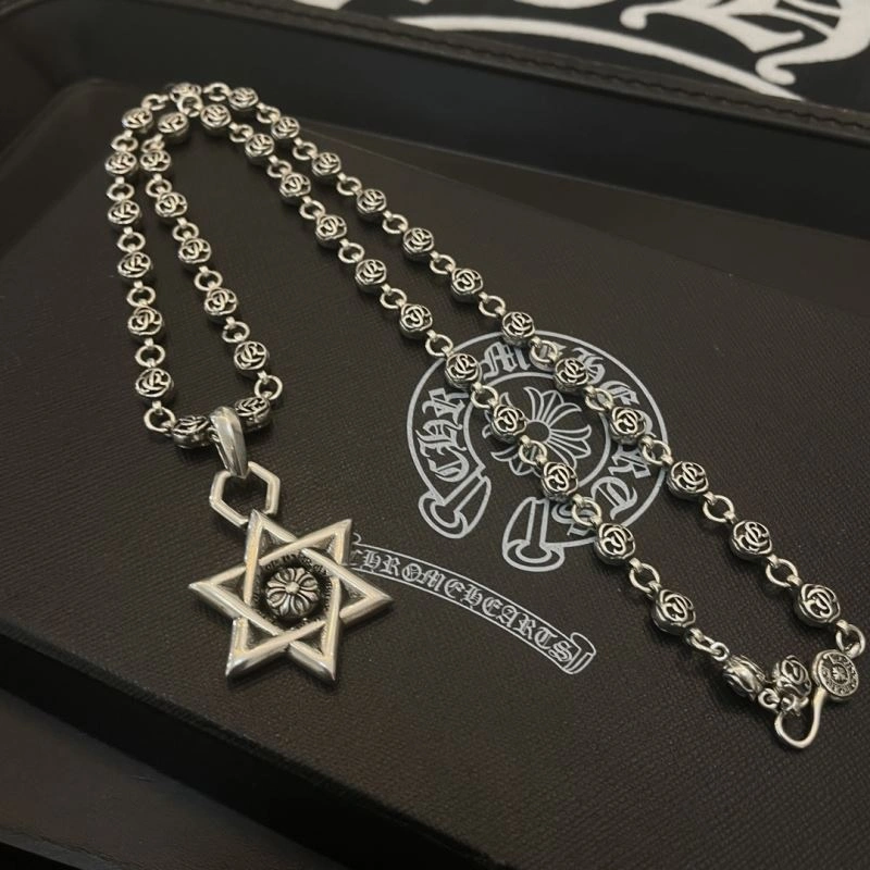 Bold Chrome Hearts Necklaces 241178