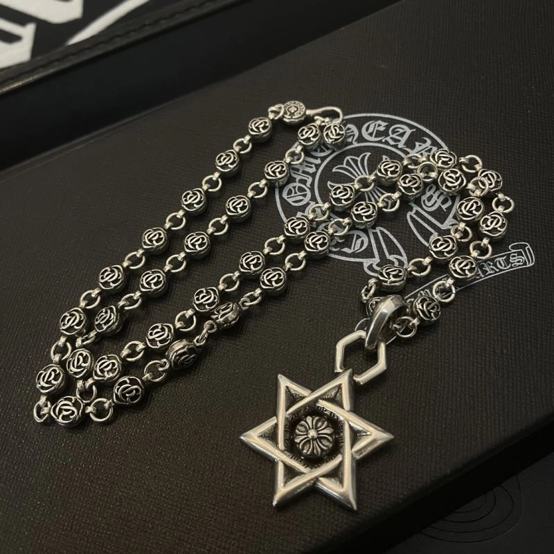 Bold Chrome Hearts Necklaces 241178