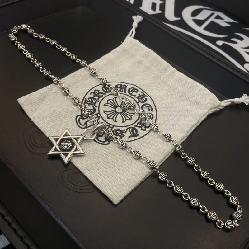 Bold Chrome Hearts Necklaces 241178