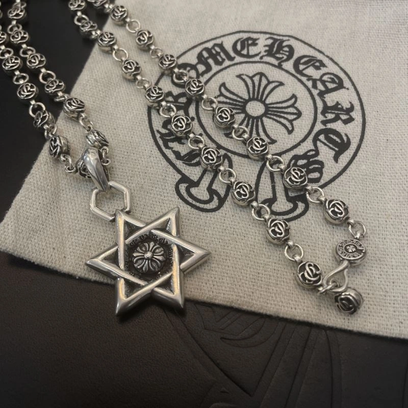 Bold Chrome Hearts Necklaces 241178