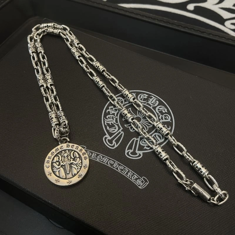 Stretchable Chrome Hearts Necklaces 241154