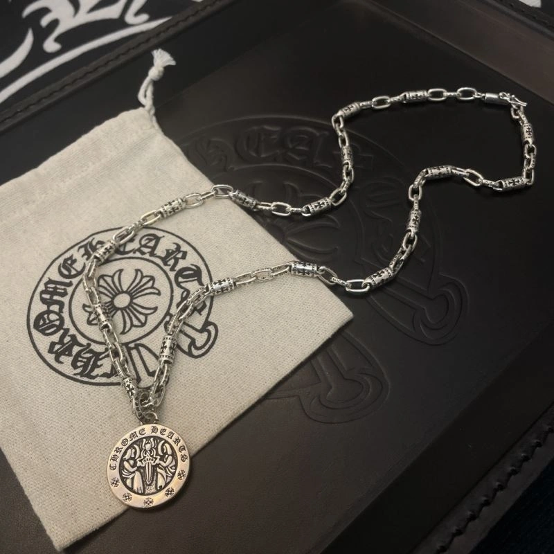 Stretchable Chrome Hearts Necklaces 241154