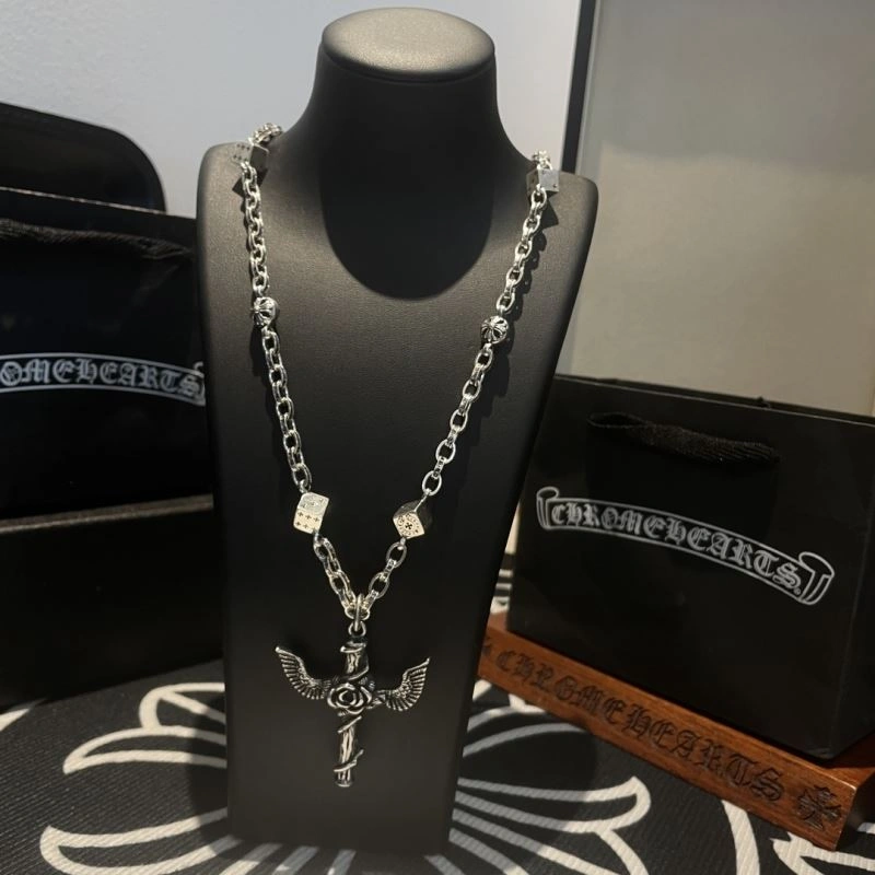 Elegant Chrome Hearts Necklaces 241165
