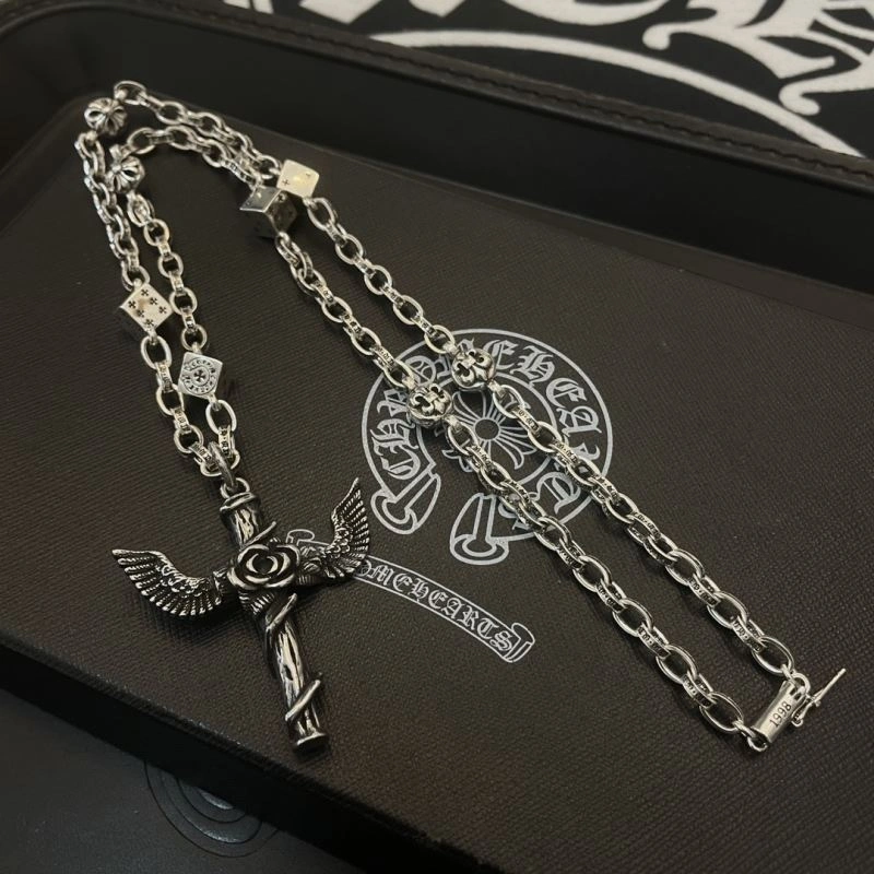 Elegant Chrome Hearts Necklaces 241165