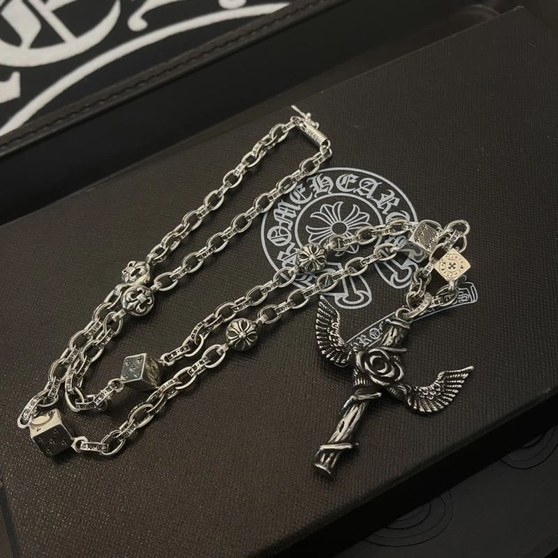 Elegant Chrome Hearts Necklaces 241165