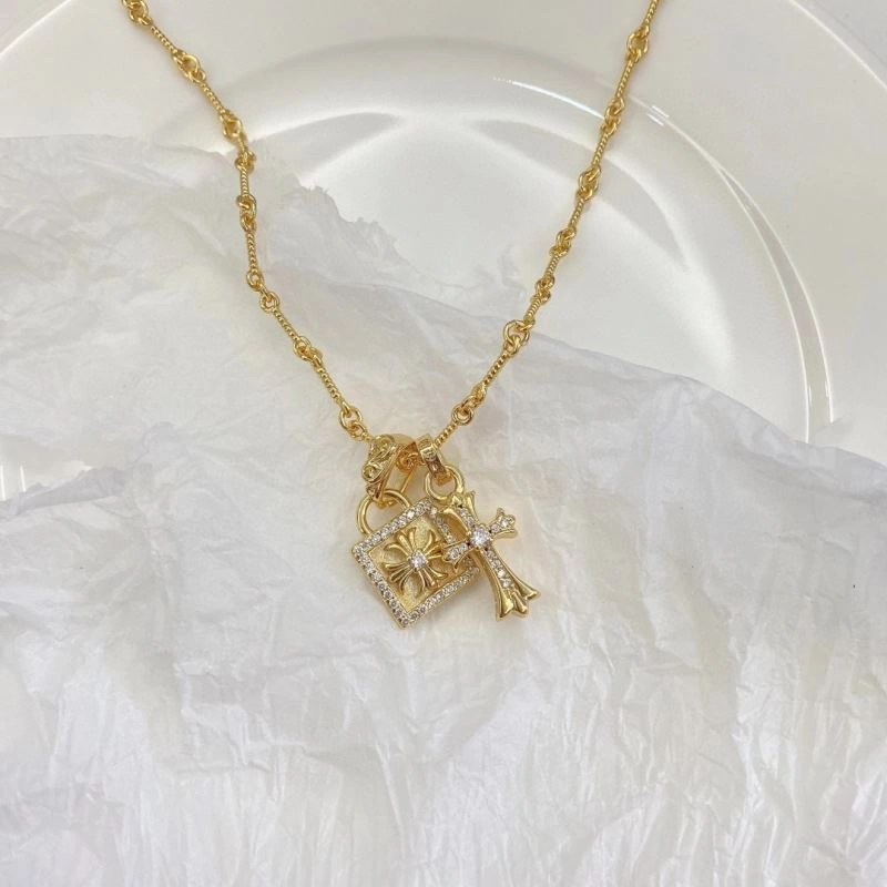 Stylish Chrome Hearts Necklaces 241111