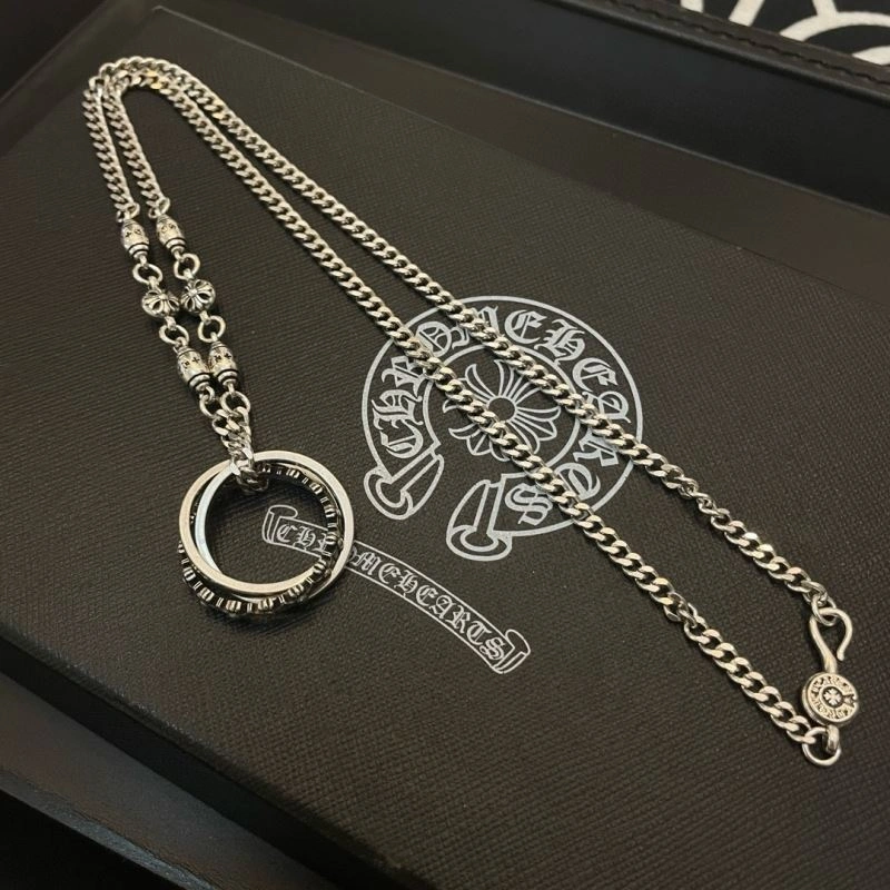Sophisticated Chrome Hearts Necklaces 241126