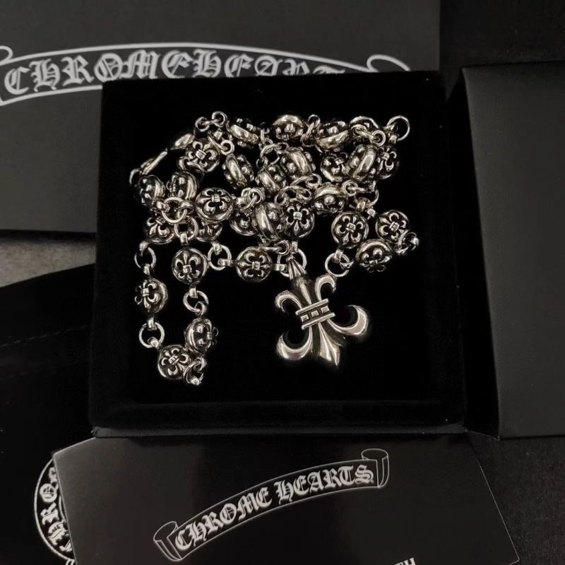 Minimalist Chrome Hearts Necklaces 241107