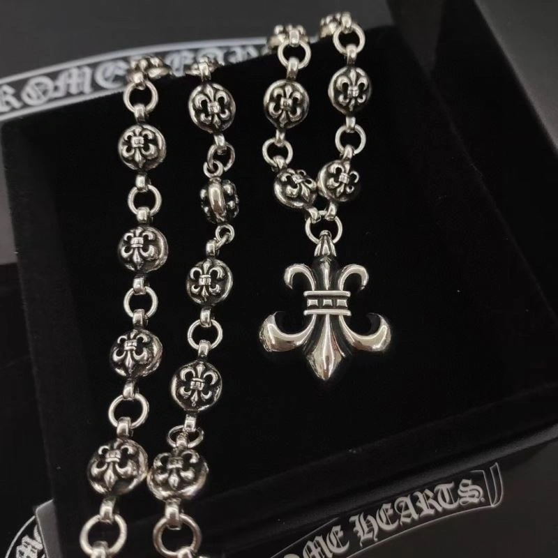 Minimalist Chrome Hearts Necklaces 241107