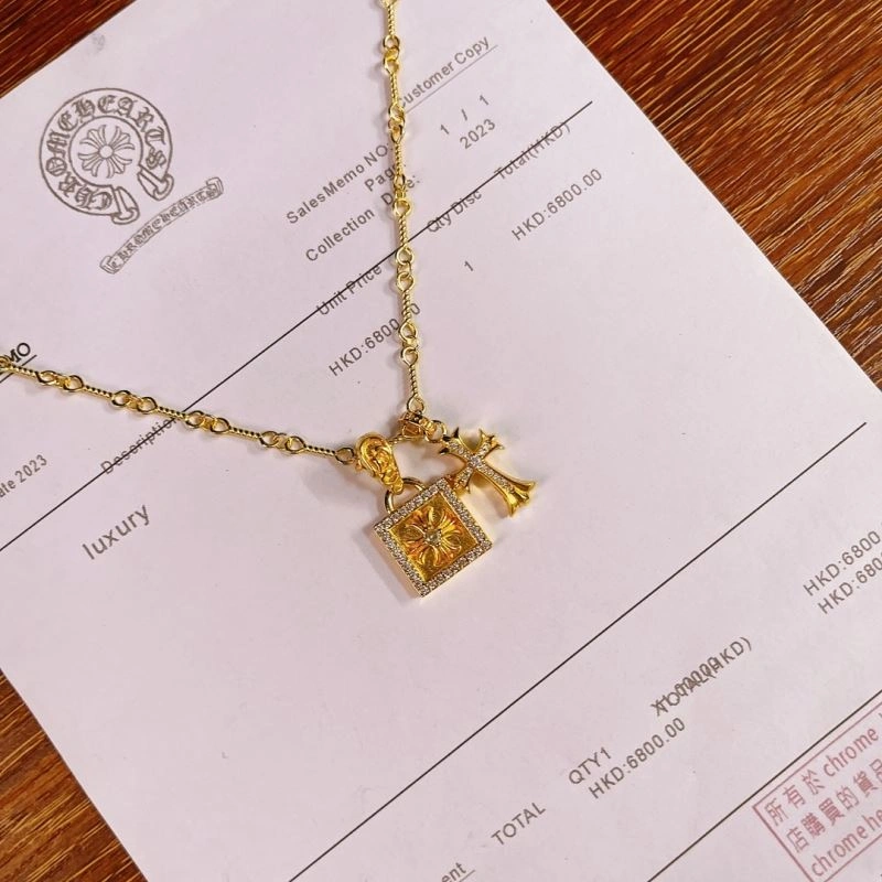 HighPerformance Chrome Hearts Necklaces 241089