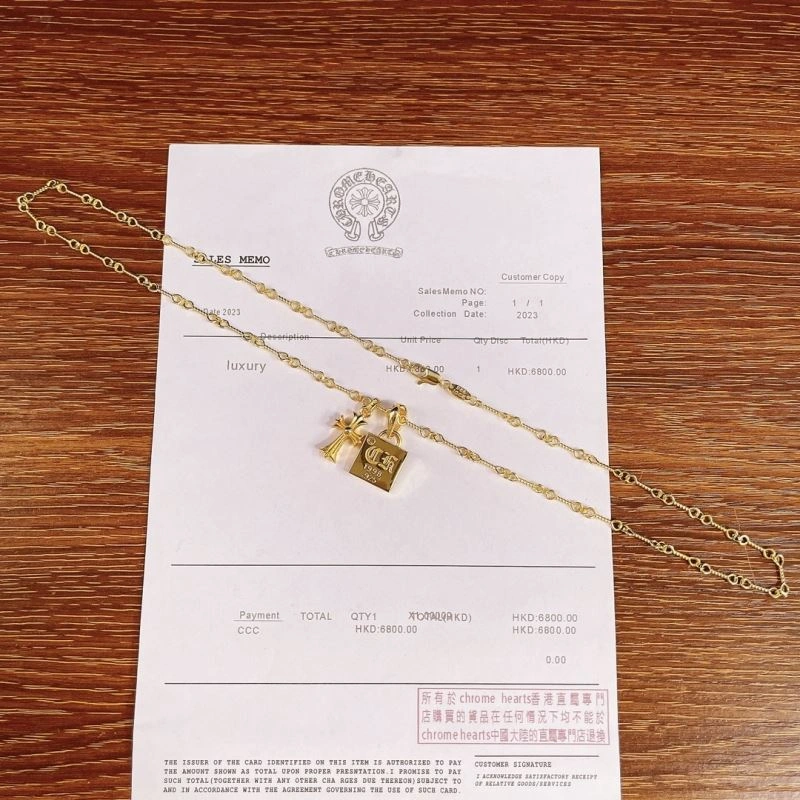 HighPerformance Chrome Hearts Necklaces 241089