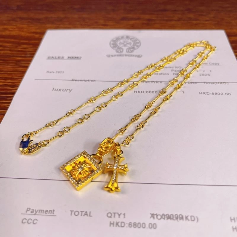 HighPerformance Chrome Hearts Necklaces 241089