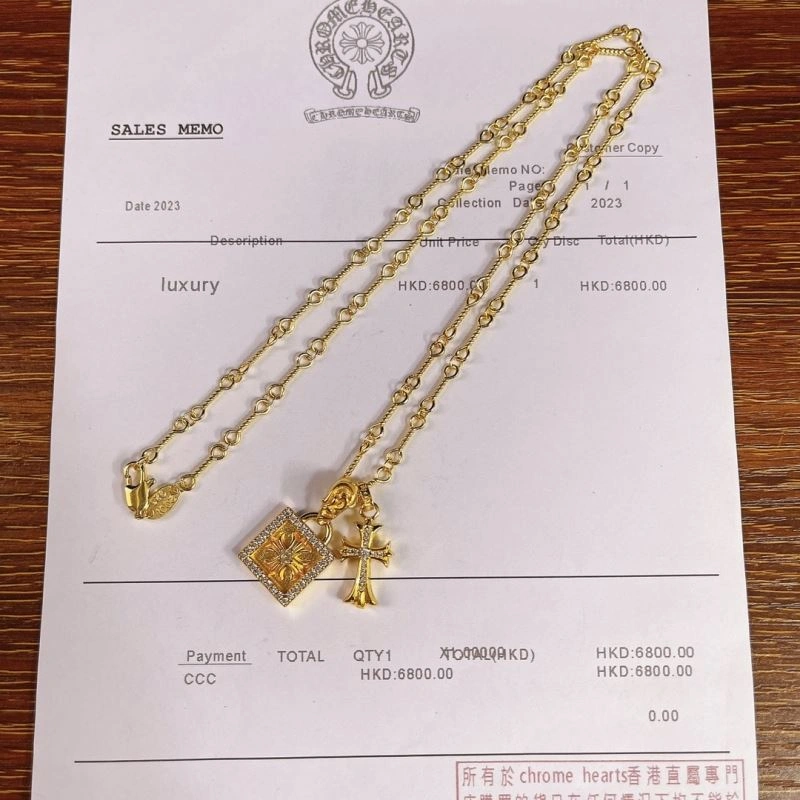 HighPerformance Chrome Hearts Necklaces 241089
