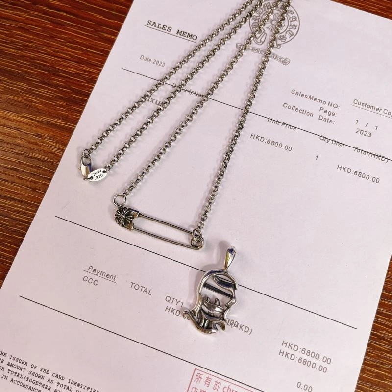 Youthful Chrome Hearts Necklaces 241088