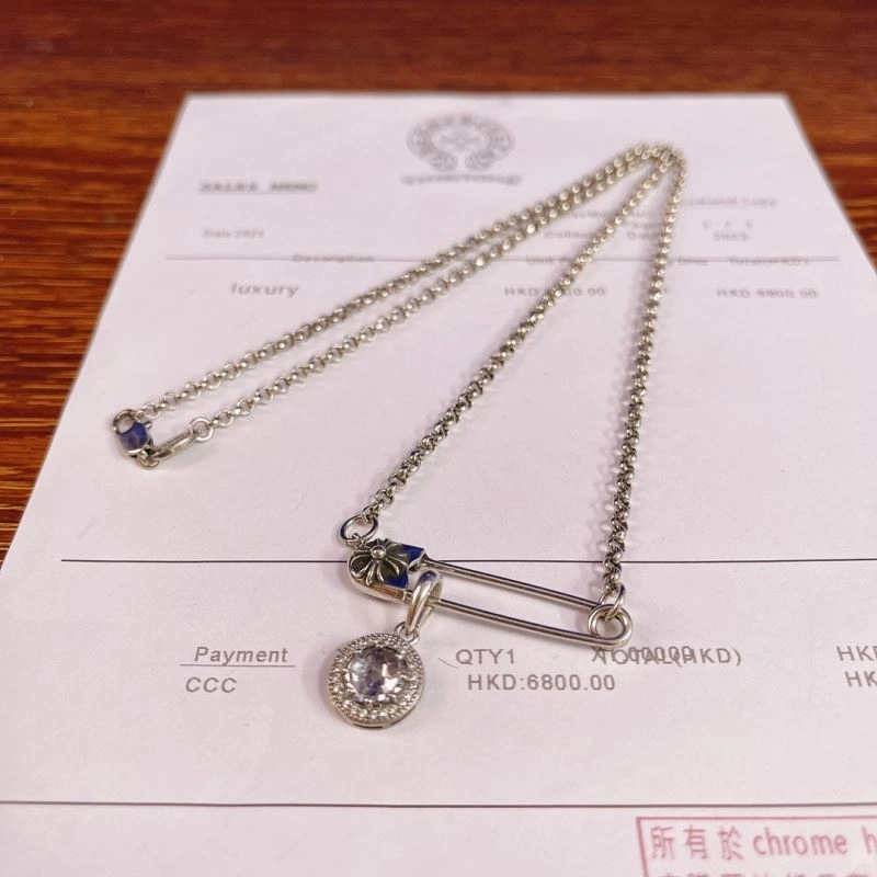 MoistureWicking Chrome Hearts Necklaces 241090
