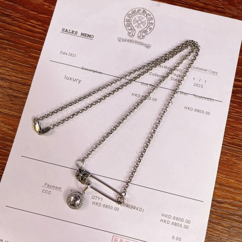 MoistureWicking Chrome Hearts Necklaces 241090