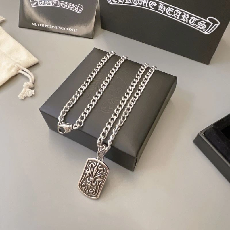 Soft Chrome Hearts Necklaces 241079