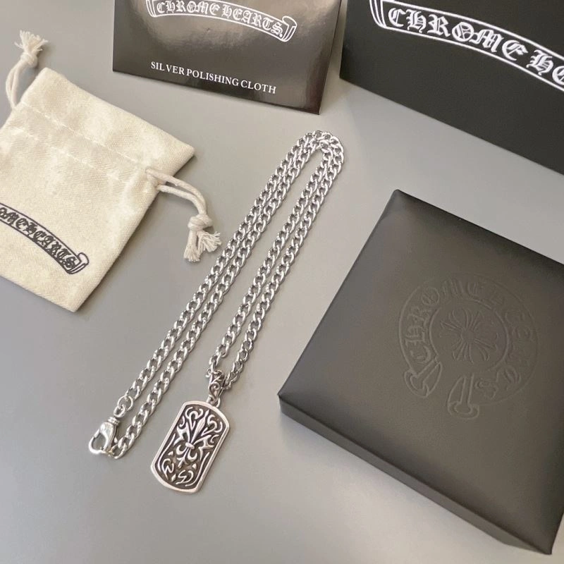 Soft Chrome Hearts Necklaces 241079