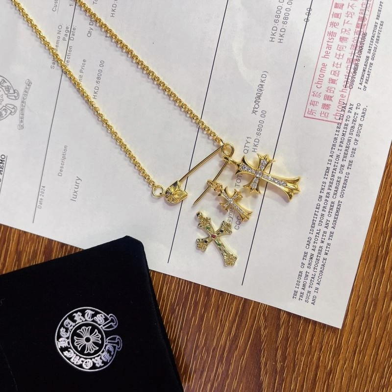 Packable Chrome Hearts Necklaces 241055