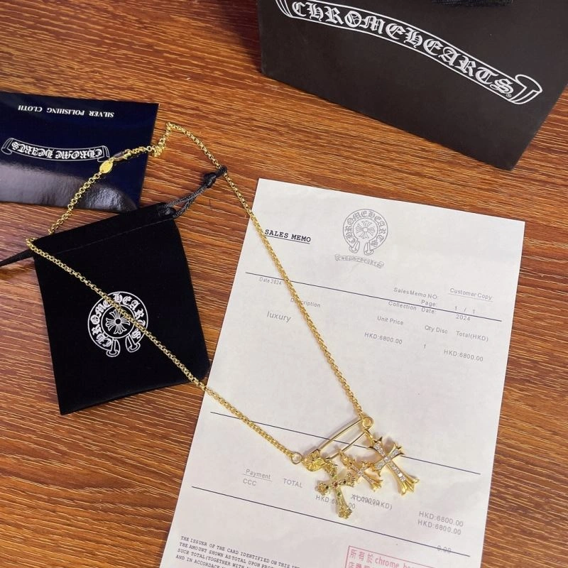 Packable Chrome Hearts Necklaces 241055