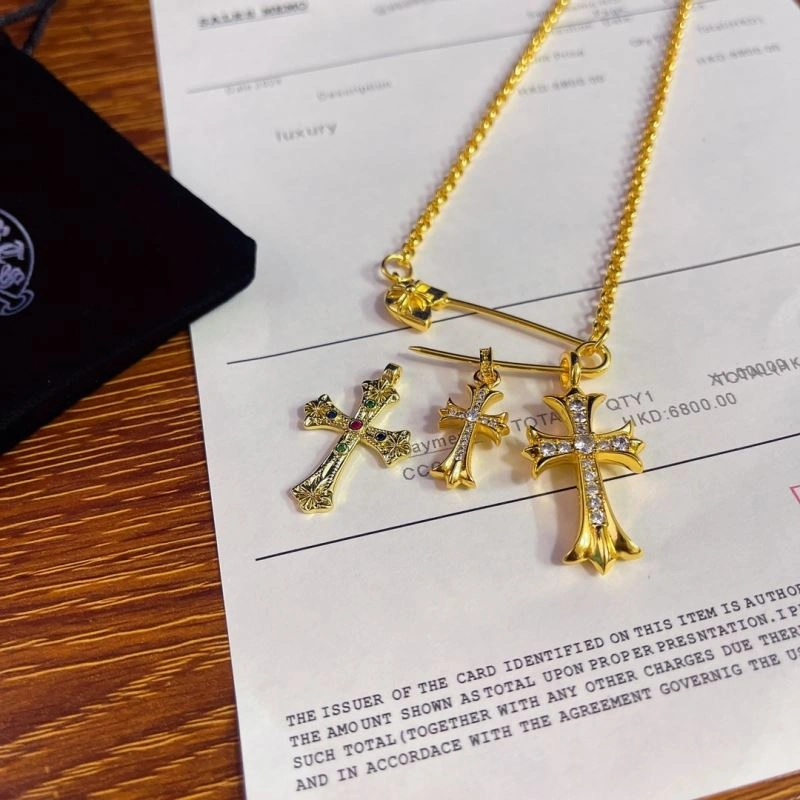 Packable Chrome Hearts Necklaces 241055