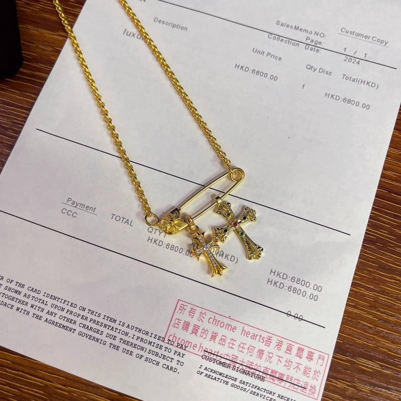 SoftTouch Chrome Hearts Necklaces 241052