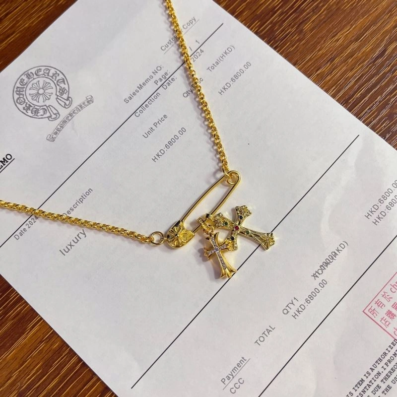 SoftTouch Chrome Hearts Necklaces 241052