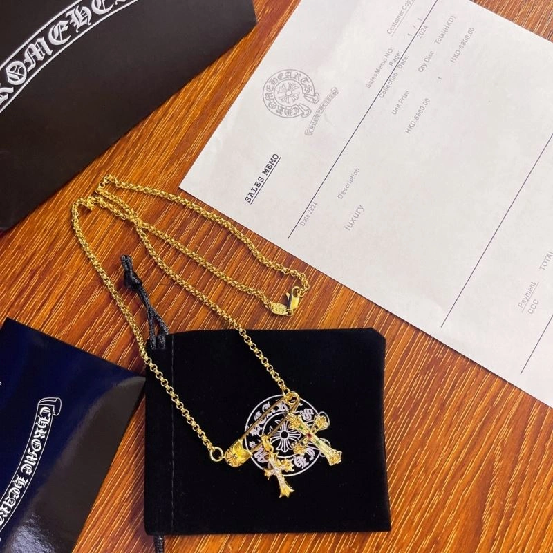 SoftTouch Chrome Hearts Necklaces 241052