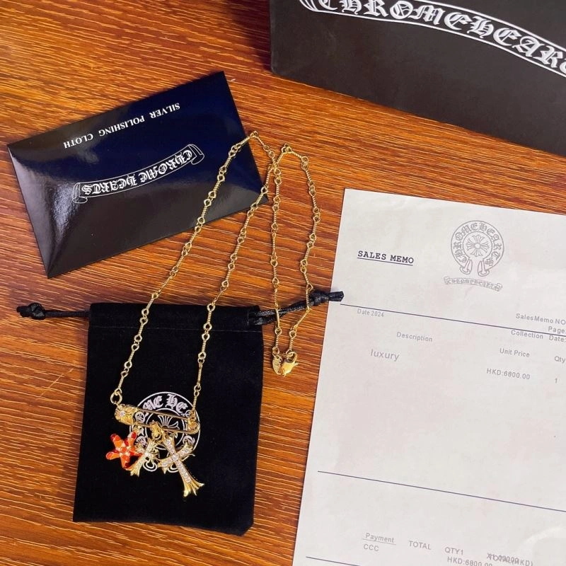 HighPerformance Chrome Hearts Necklaces 241044