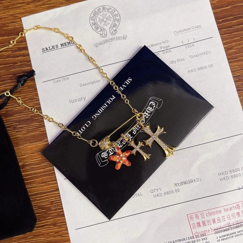 HighPerformance Chrome Hearts Necklaces 241044