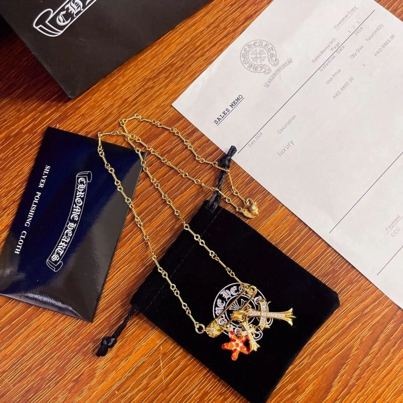HighPerformance Chrome Hearts Necklaces 241044