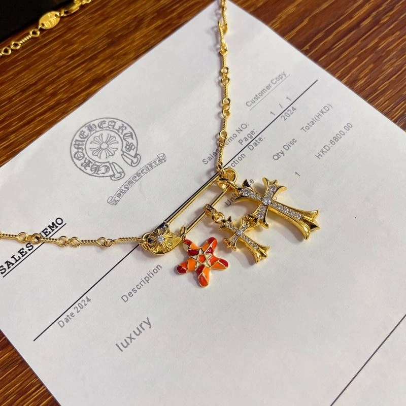 HighPerformance Chrome Hearts Necklaces 241044