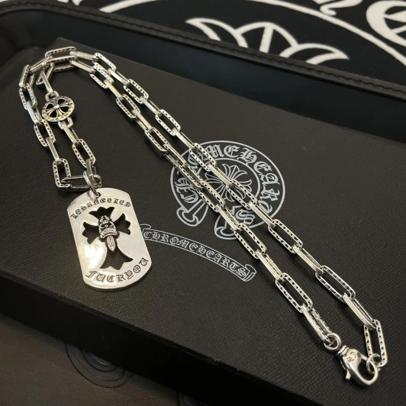 Breathable Chrome Hearts Necklaces 240999