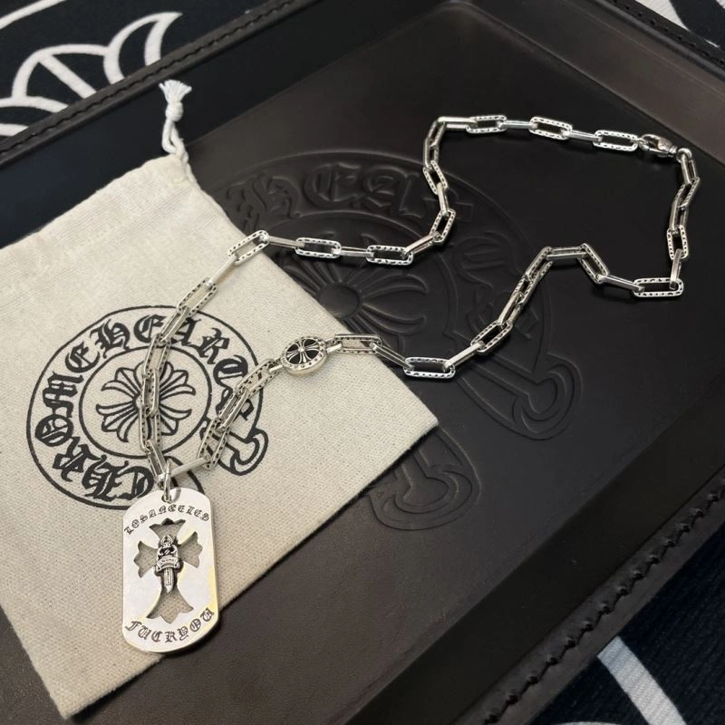 Breathable Chrome Hearts Necklaces 240999
