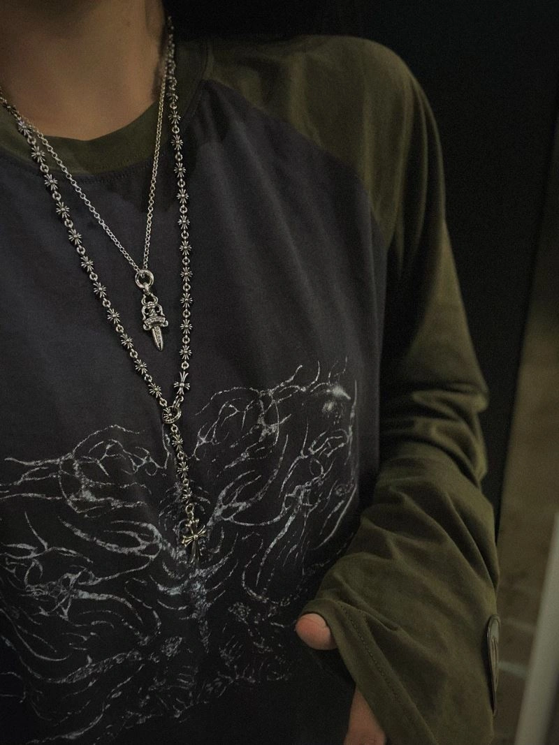Neat Chrome Hearts Necklaces 241012